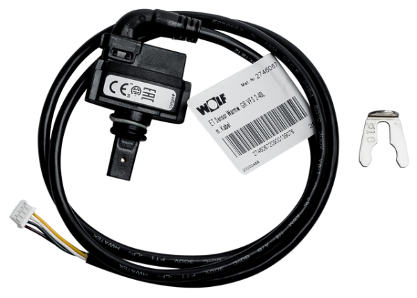 Wolf Sensor Warmw. GR VFS 2-40L m. Kabel für FWS-2-80