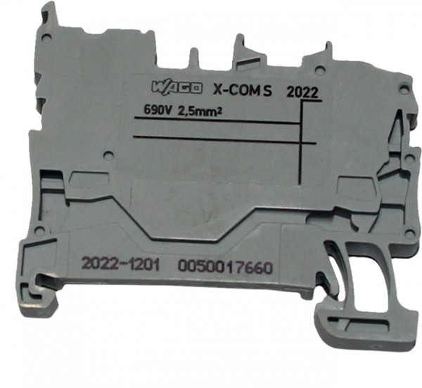 Wolf Reihenklemme steckbar X-COM S2,5, grau