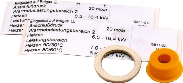 Wolf Umrüstsatz für T...GB-11 Erdgas E/LL 1 auf 2