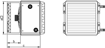 Wolf Filterkasten für Luftheizer LH/LH-ATEX 40