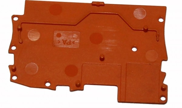 Wolf Abschlussplatte X-COM S MINI orange, für BWS-1