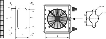 Wolf Befestigungskonsolen für Luftheizer LH/LH-ATEX 63-100