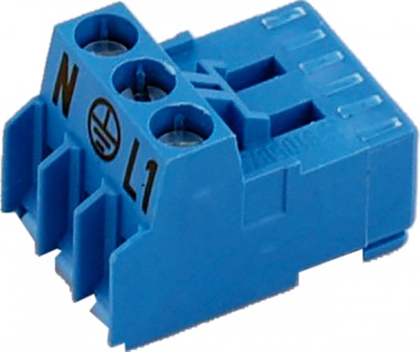 Wolf Gegenstecker 3-polig blau für CGU-2/CGU-2K