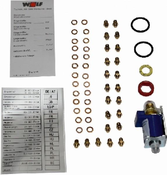 Wolf Umrüstsatz Flüssiggas - Erdgas E für GU-2E-S24