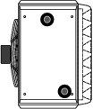 Wolf Induktionsjalousie für TLH 63 Wandgerät, mit Stellmotor 24 V