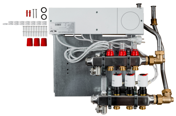 Wolf Heizkreisverteiler mit Regler CUC 3 Heizkreise, UF-Control 230V